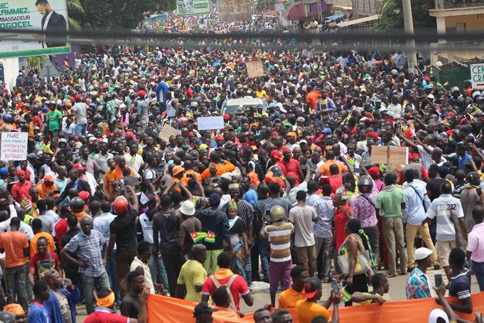 The Togolese Government Has Blocked the Internet In Response to Nationwide Protests