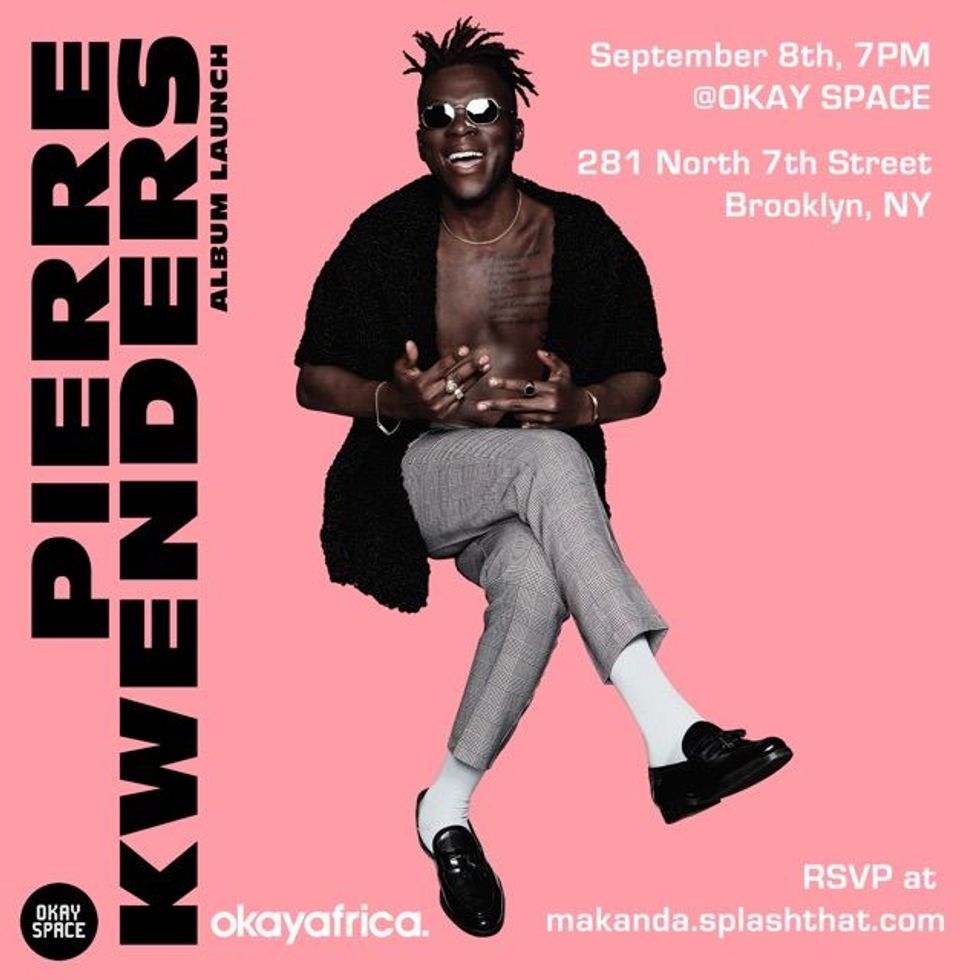 Come Through Pierre Kwenders' 'MAKANDA' Album Release Party at Okay Space!