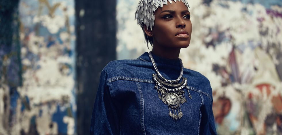 Ghanaian Model Victoria Michaels Continues to Strut Down Africa's Premier Runways While Giving Back