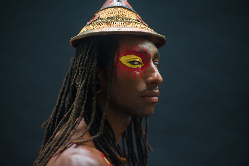Electric Hues: Male Models Showcase The Latest Colors From MAC Cosmetics