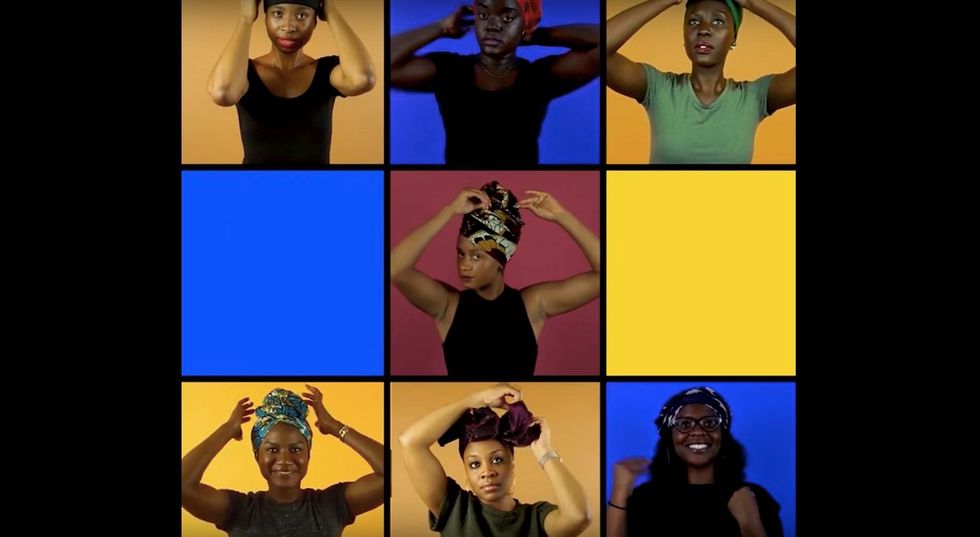 The Ladies of OkayAfrica Show You 7 Unique Ways To Tie a Headwrap