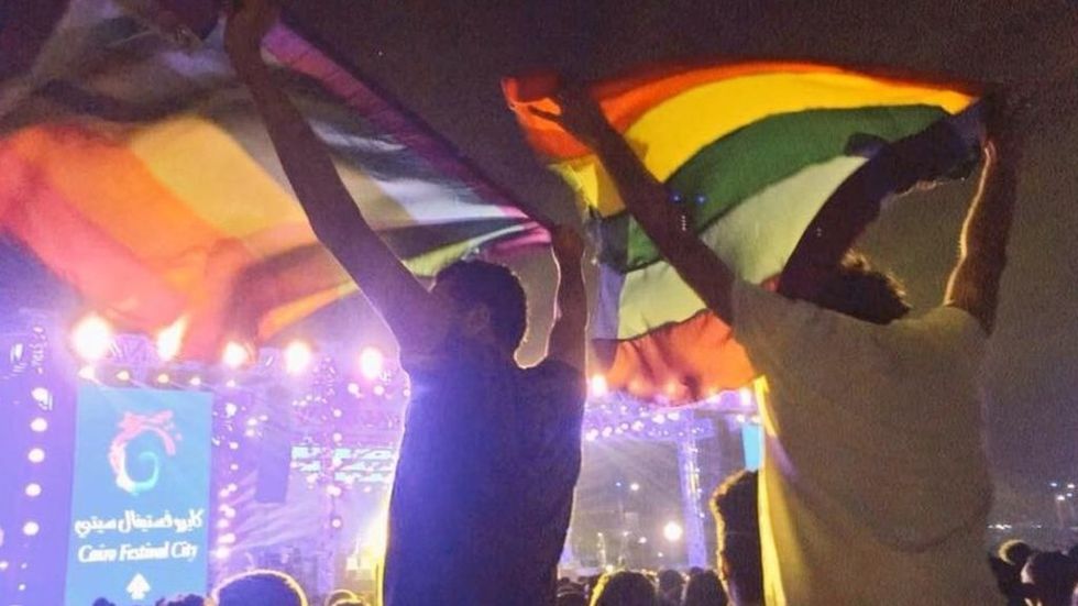 The Egyptian Government Has Arrested 33 People For Raising Rainbow Flags At a Concert