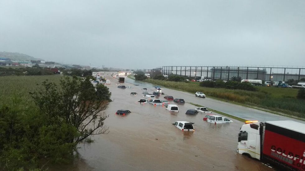 Durban Hit Hard By Heavy Storm