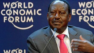 Kenyan opposition leader Raila Odinga NASA elections