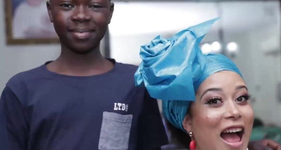 This 13-Year-Old Nigerian Boy Is a Master at Tying Gele and We're In Love