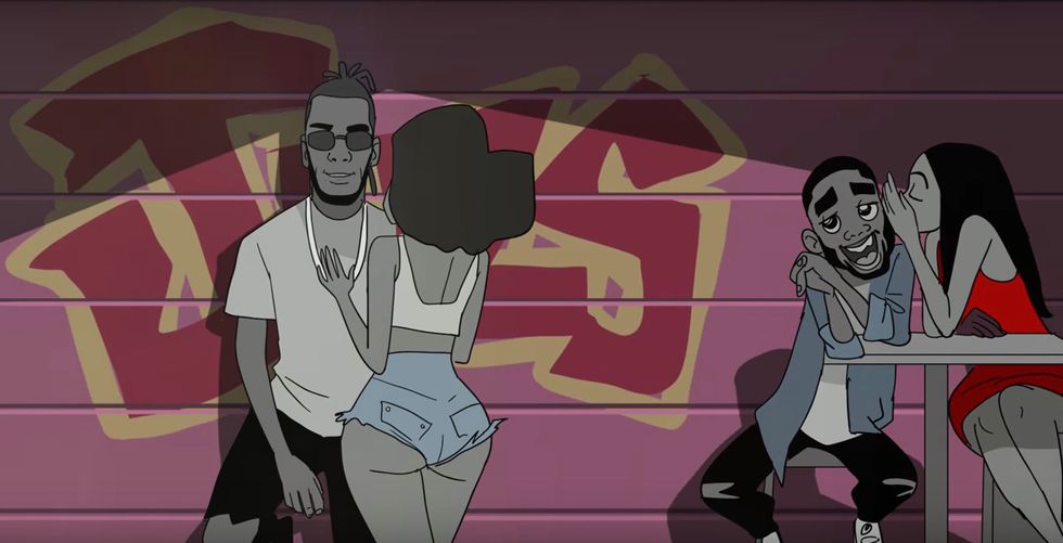 You Need To See Juls & Burna Boy's Animated Video For 'Gwarn'