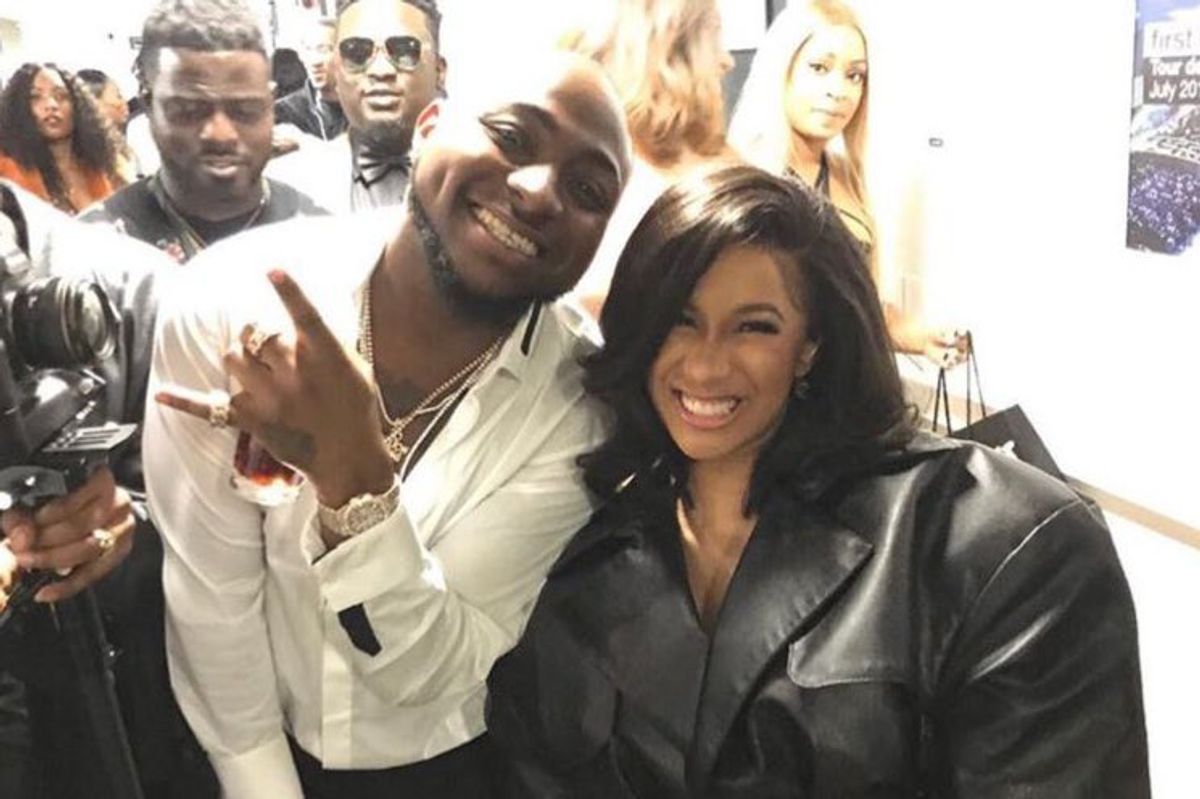 There Might Be a Davido and Cardi B Collaboration In The Future, and We're Here For It