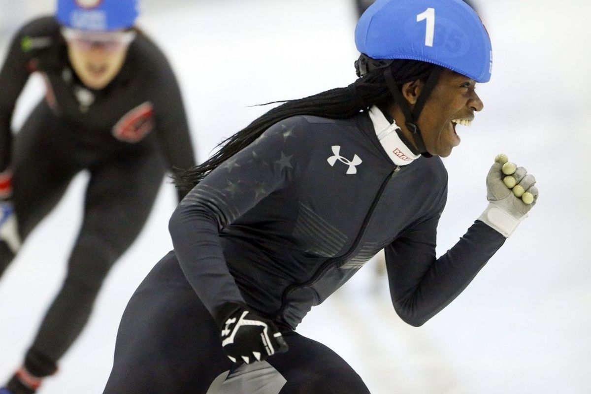 Ghanaian-American Maame Biney Is the First Black Woman to Qualify for the USA Olympic Speedskating Team