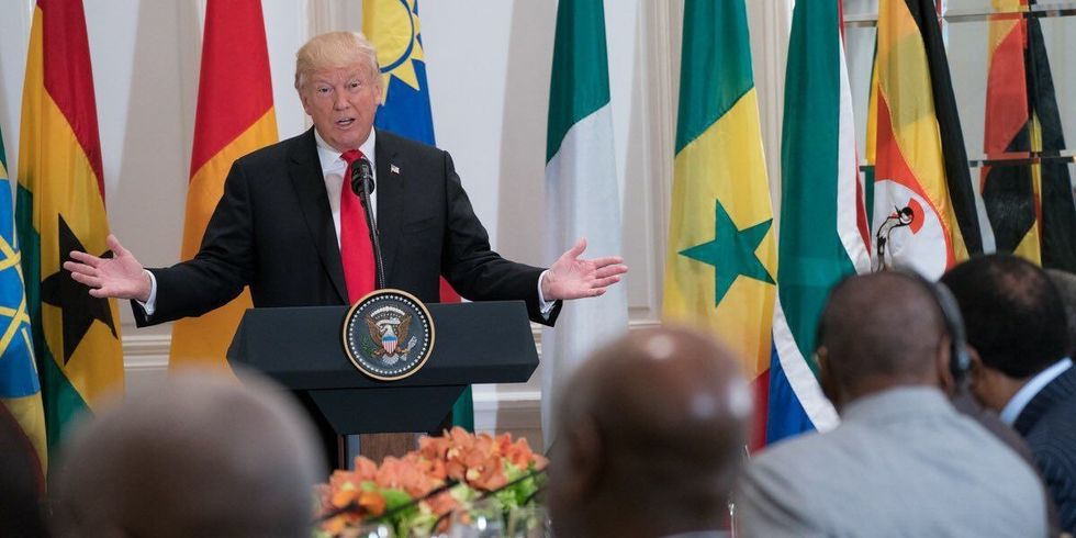Donald Trump Calls Black Nations "Shithole Countries" During Immigration Meeting