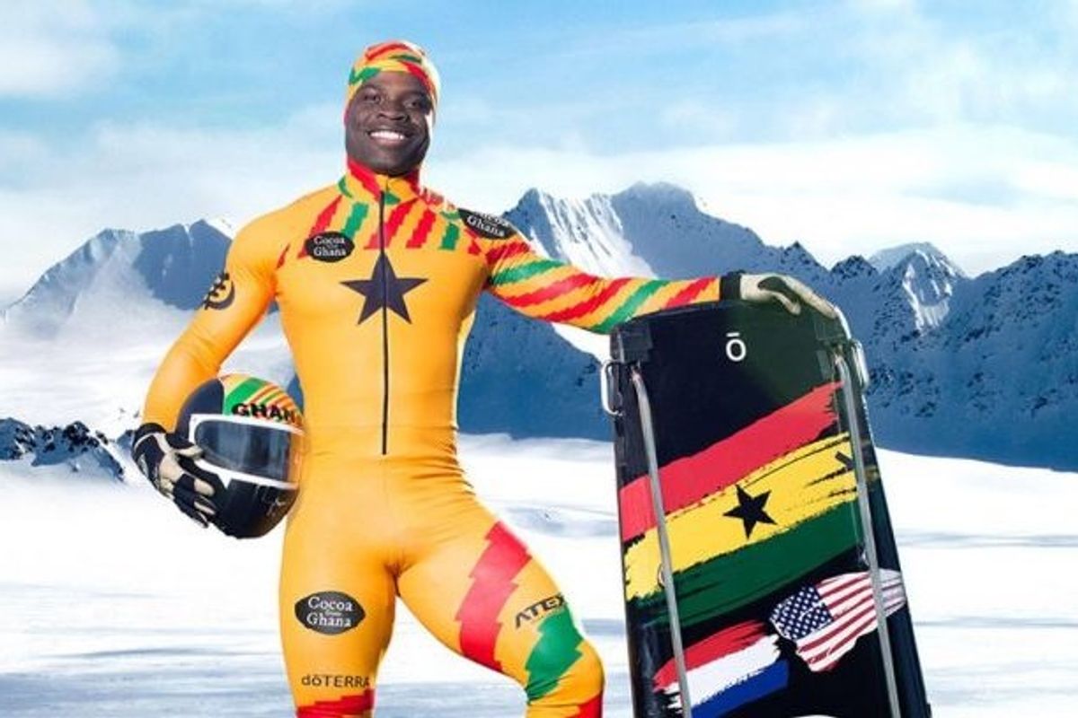 This Athlete Will Be the First Ghanaian Skeleton Racer to Compete at the Winter Olympics