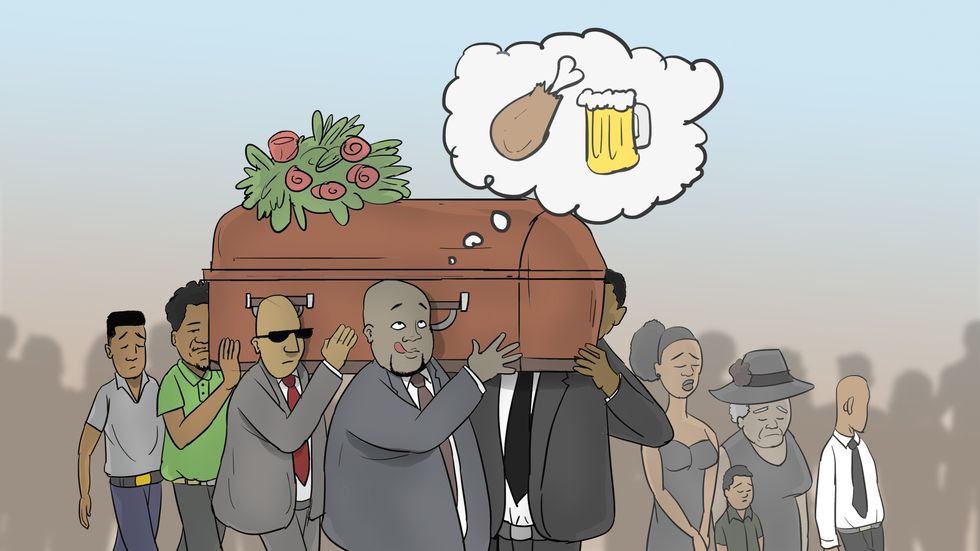 The 8 Things You'll Find at a South African Funeral