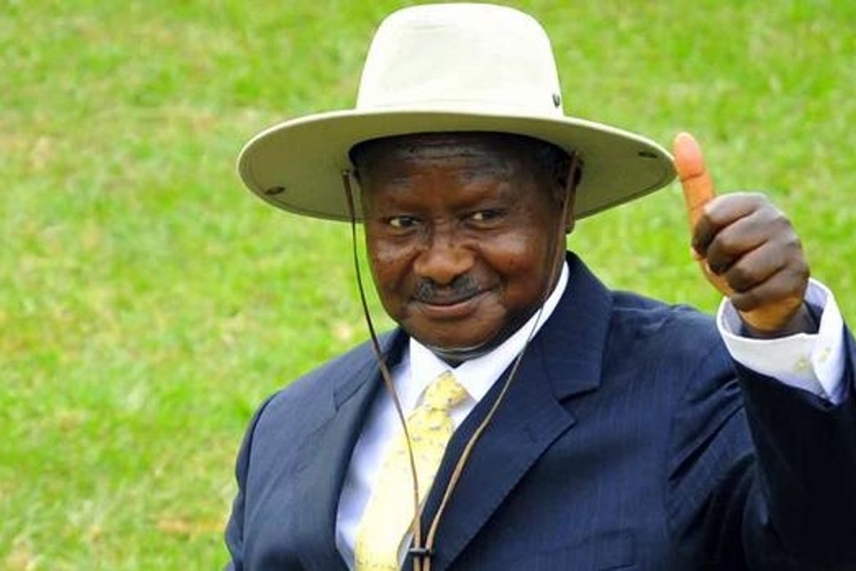 Ugandan President Yoweri Museveni Declares His Love For Trump