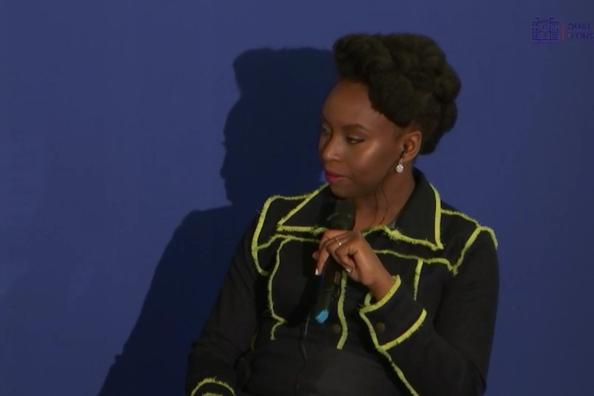 Chimamanda Ngozi Adichie Was Asked If Nigeria Has Bookstores at #LaNuitDesIdees & Her Response Was Golden