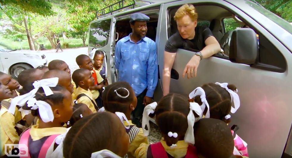 This Video of a Haitian Girl Schooling Conan O'Brien On US-Haiti Relations Gives Us Hope For the Future