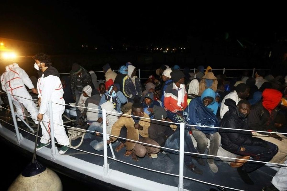 90 Migrants Are Feared Dead After a Boat Capsized Off the Coast of Libya