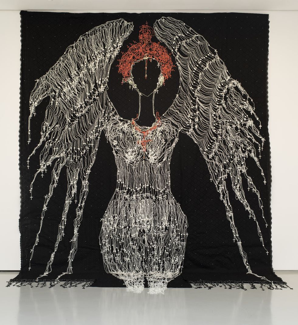 Victor Ehikhamenor's Latest Work Explores Controversy Through the Lens of Bini Spirituality