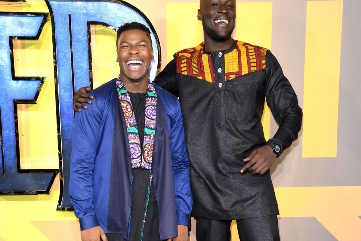 Stormzy, John Boyega and More Brought Joy to the 'Black Carpet at ‘Black Panther's’ European Premiere