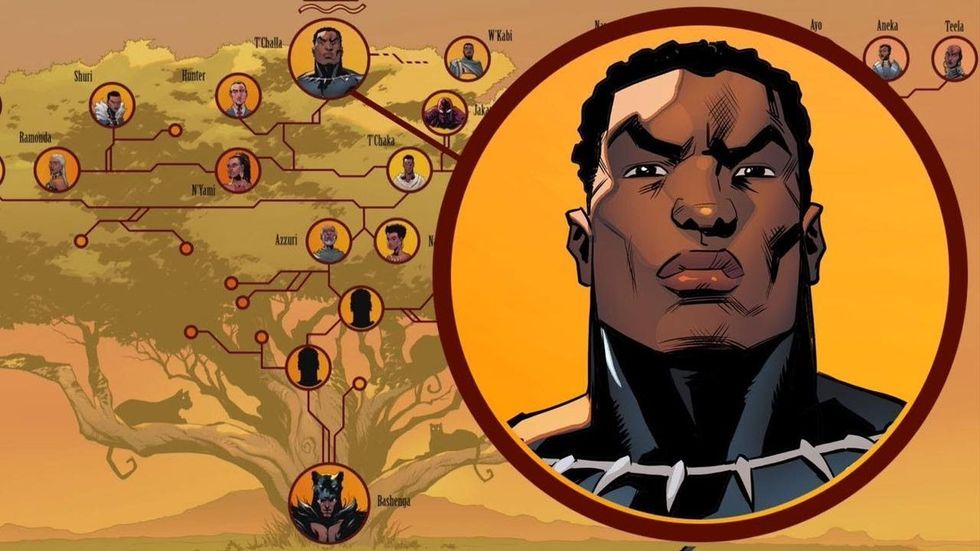 Before You Watch 'Black Panther,' Get Familiar With T'Challa's Royal Family Tree
