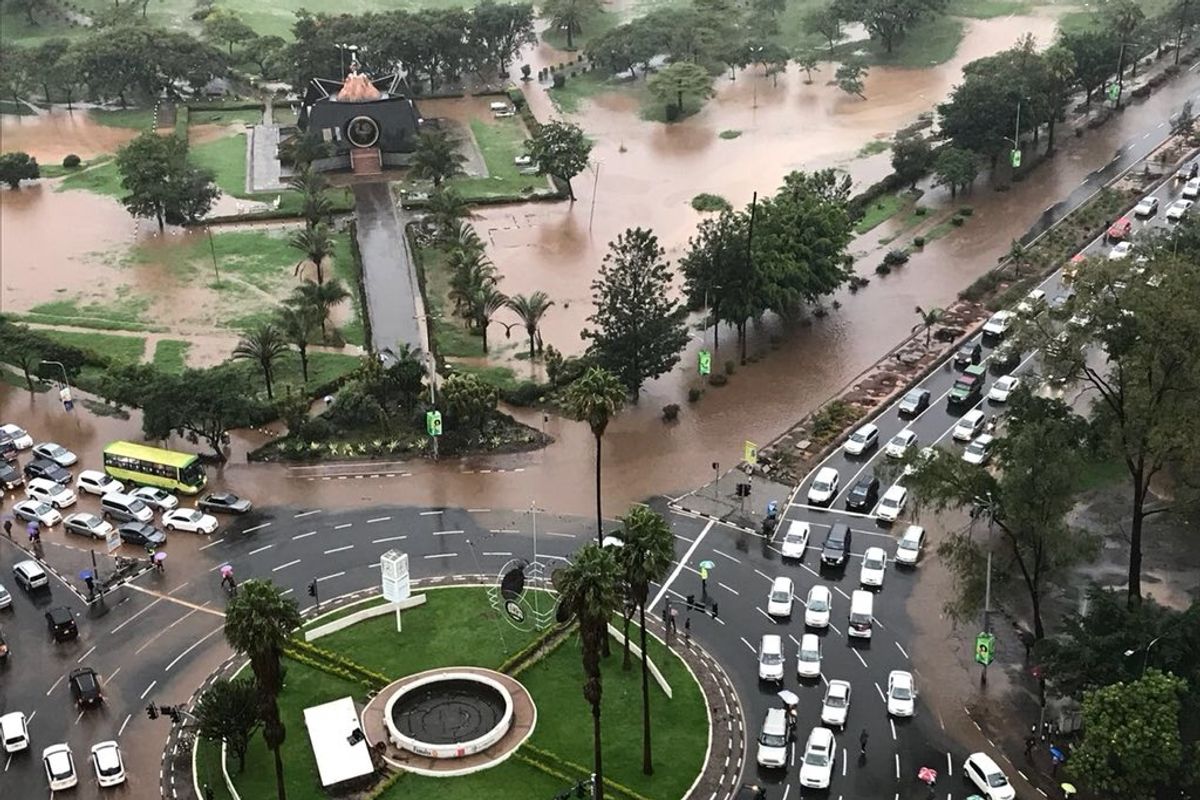 The Floods In Nairobi Have People Saying They'll Swim to Work