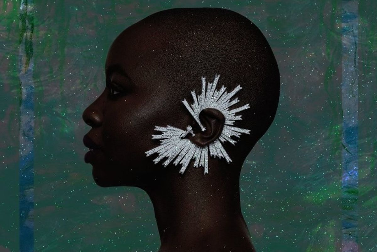 This Digital Art Series Celebrates the Ethereal Beauty of Bald Black Women
