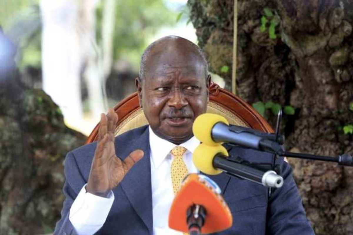 Uganda's President Wants to Ban Oral Sex, Says the "Mouth is for Eating"