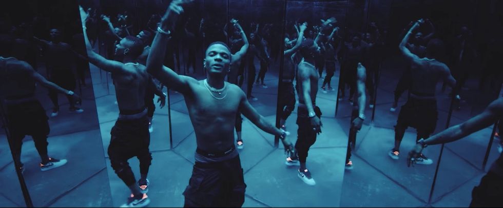 Watch the Dazzling Video For Wizkid's 'Fake Love Featuring Duncan Mighty
