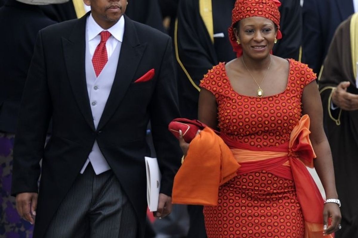 The Prince and Princess of Lesotho Were the Only Foreign Royals At Prince Harry and Meghan Markle's Wedding