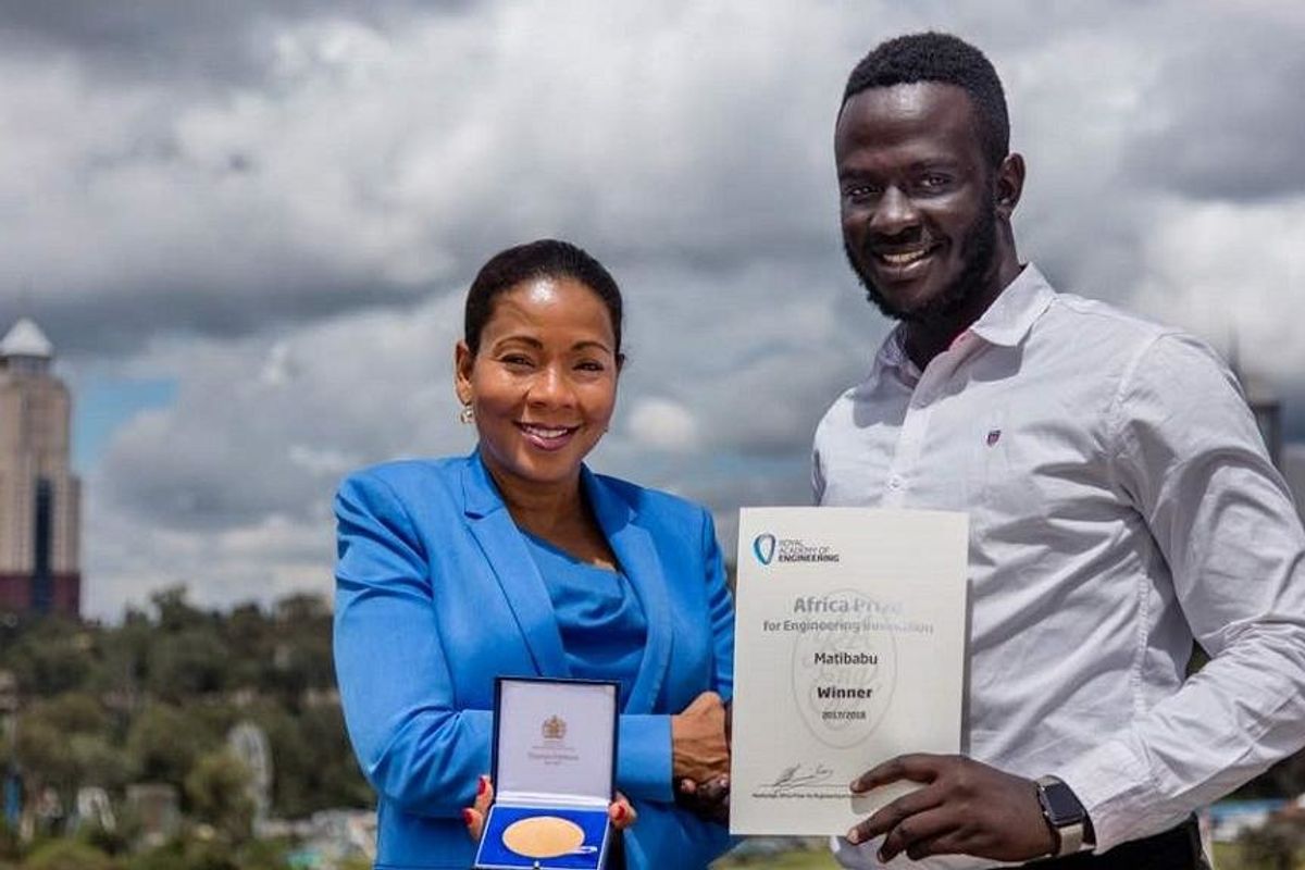 24-Year-Old Ugandan Inventor Wins Africa Prize for Engineering After Creating Bloodless Malaria Test