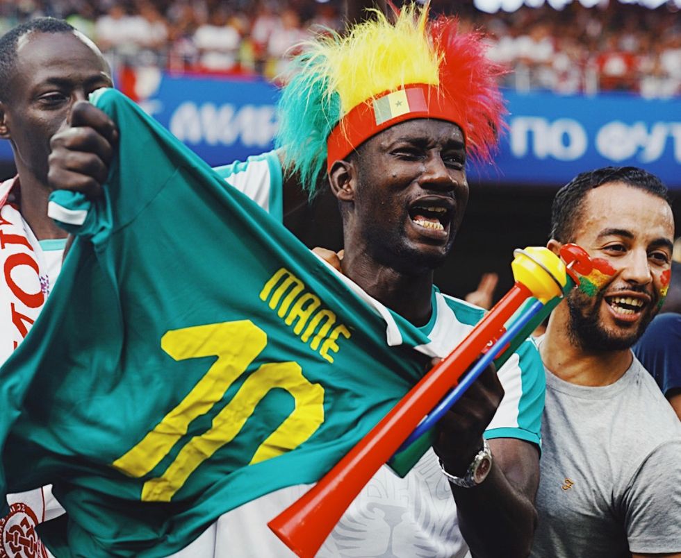 This Is What Senegal's World Cup Victory Against Poland Looked Like