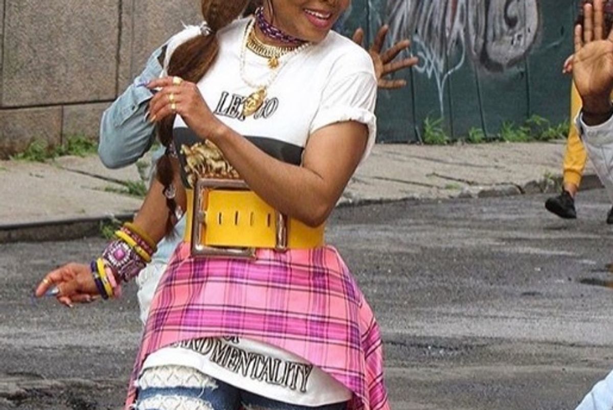 Janet Jackson's Filming a Music Video "Featuring a Lot of African Rhythms"