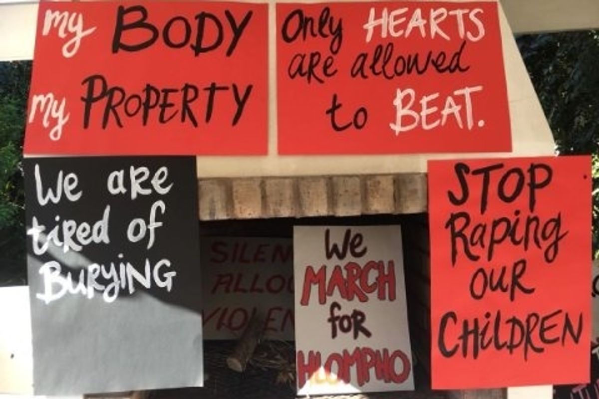 South African Women are Marching  Against Gender Violence With #TotalShutDown Protest