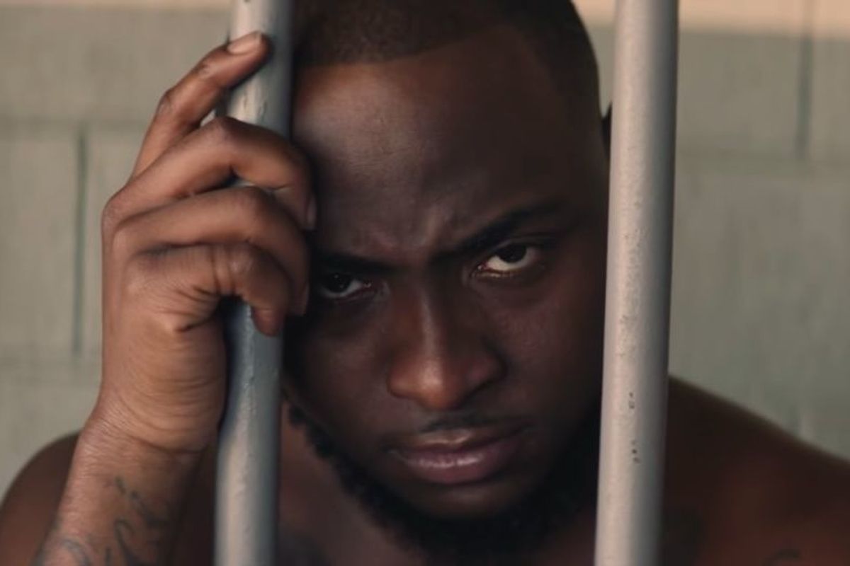 See How Davido Ends Up in Jail in His New Music Video for 'Nwa Baby'