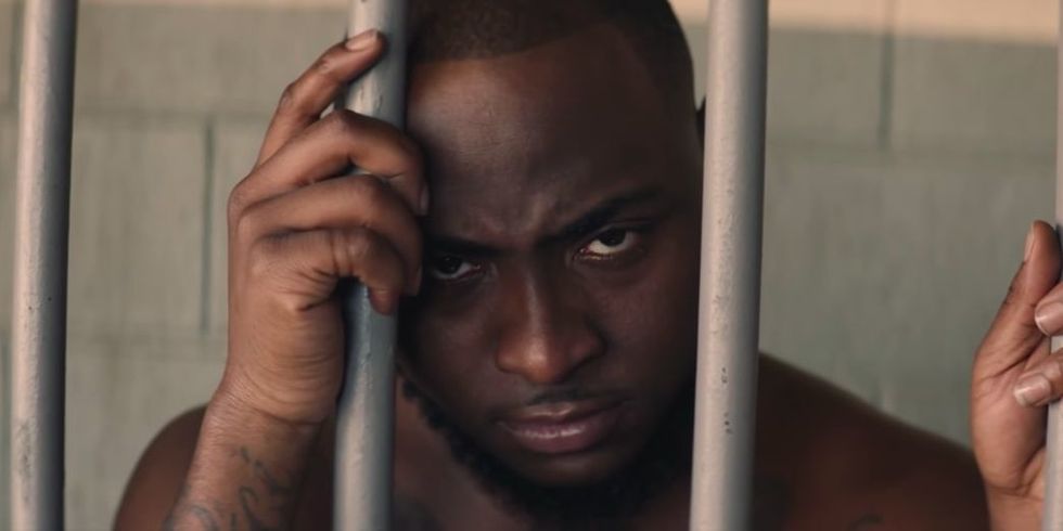 See How Davido Ends Up in Jail in His New Music Video for 'Nwa Baby'