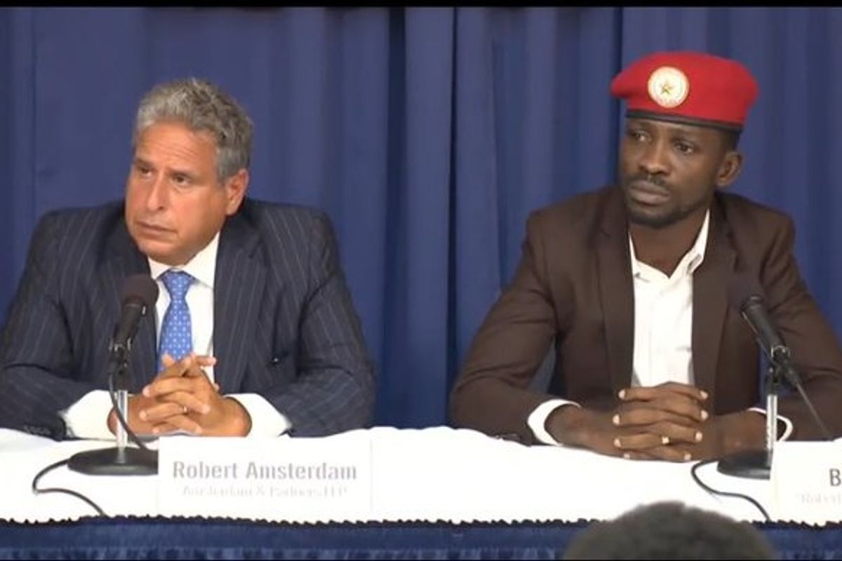 Bobi Wine Holds International Press Conference Live In Washington D.C.