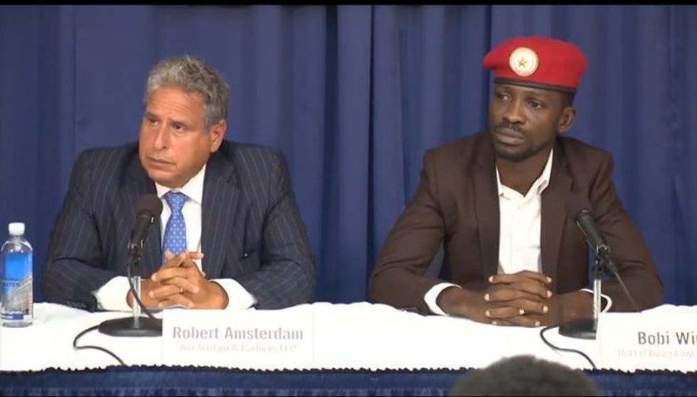 Bobi Wine Holds International Press Conference Live In Washington D.C.