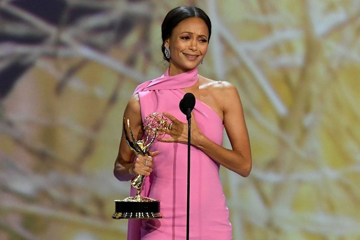 Thandie Newton Wins Her First Emmy for Her Role in 'Westworld'