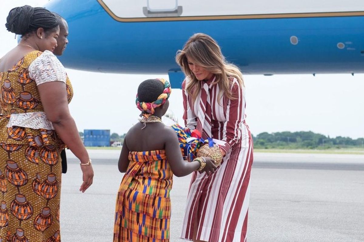 Melania Trump Embarks on Her Solo Tour of 'Several African Countries'—Twitter Reacts