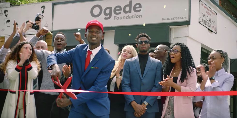 Mr Eazi Runs for President of 'Ogede' State In New Music Video Addressing Crooked Politicians