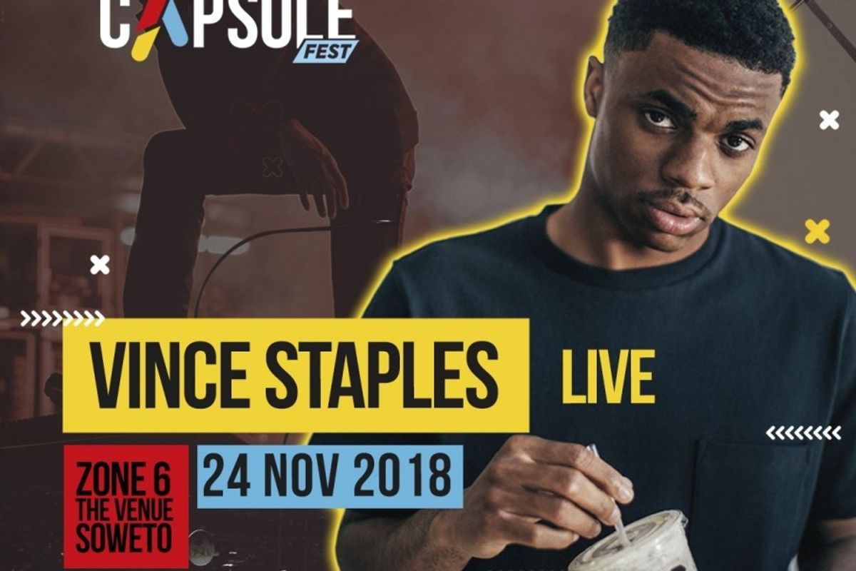 Vince Staples Is Headlining South Africa’s Capsule Fest Next Month