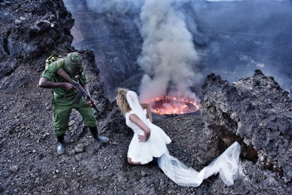 A White Couple Staged Their Wedding Photos as a Congolese Kidnapping—People Aren't Having It