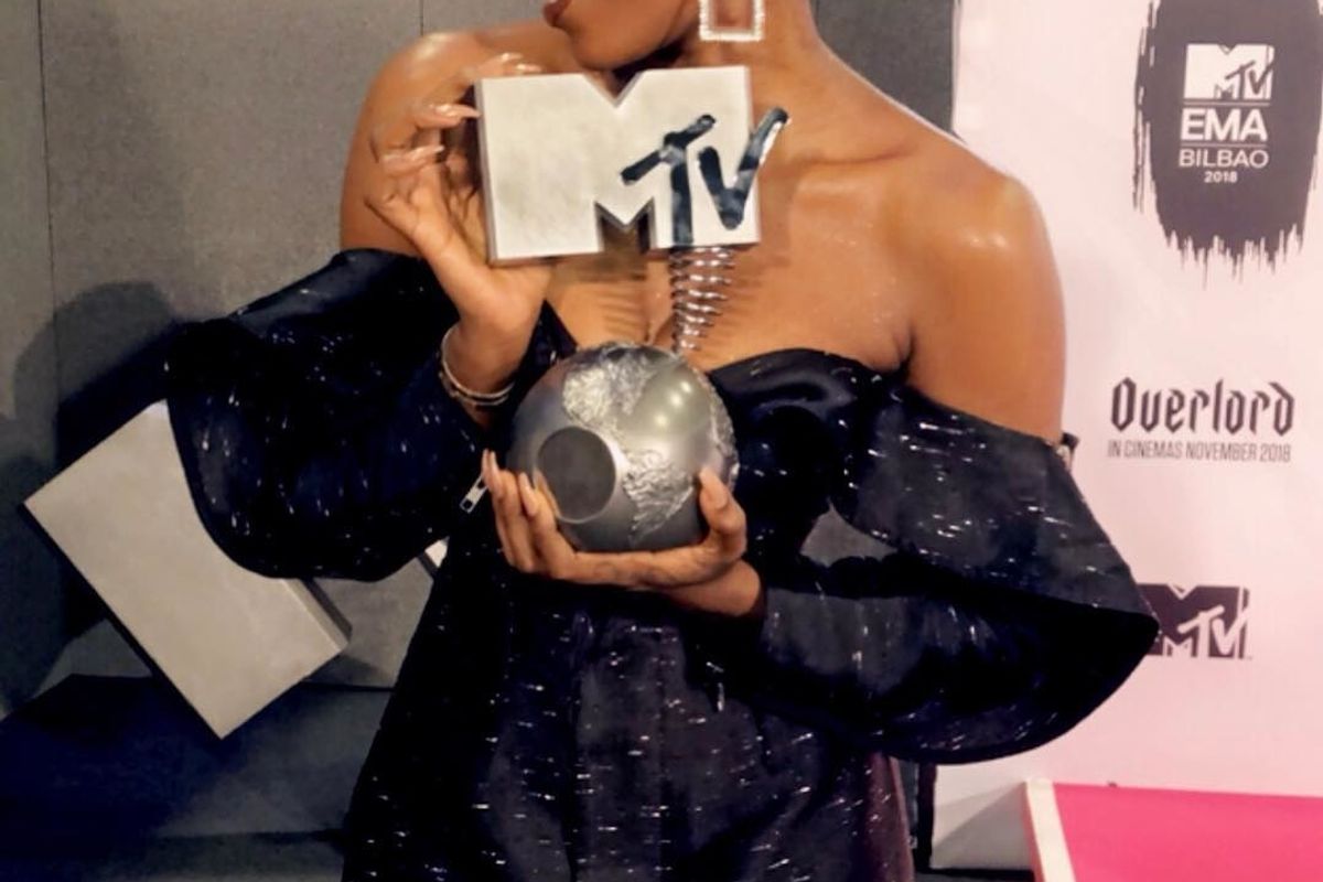 Tiwa Savage Is the First Woman to Win 'Best African Act' At the MTV Europe Awards