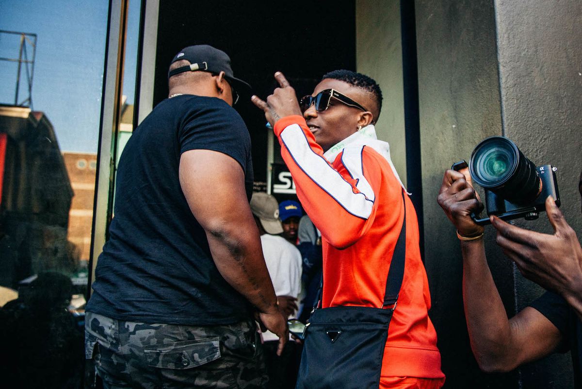 This Is What Wizkid's Starboy Pop-Up in Joburg Looked Like