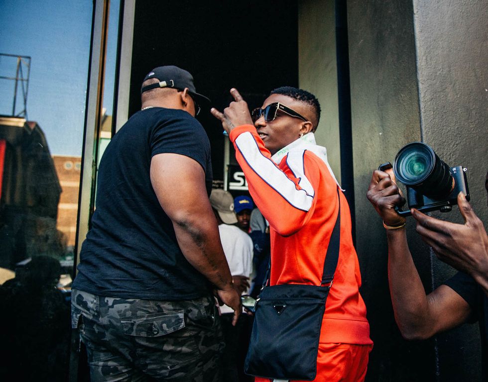 This Is What Wizkid's Starboy Pop-Up in Joburg Looked Like