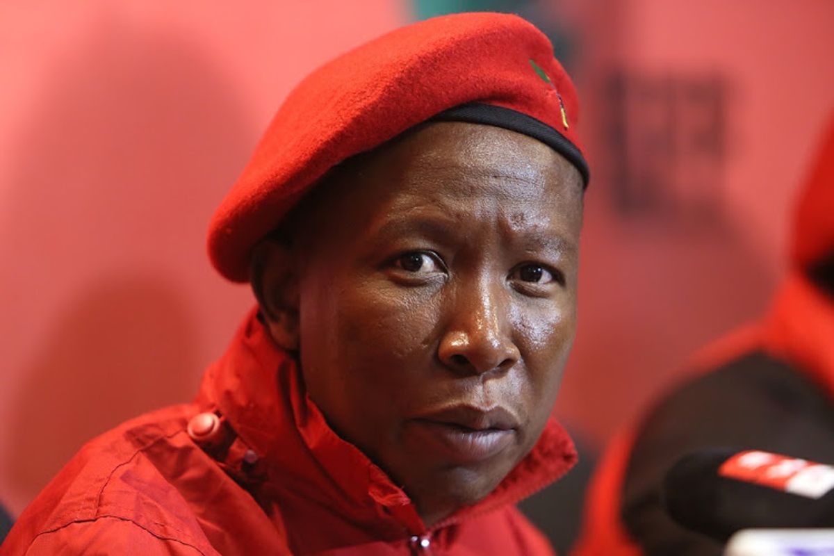 EFF Chief Whip Julius Malema is in Court After Calling For Occupation of Vacant Land