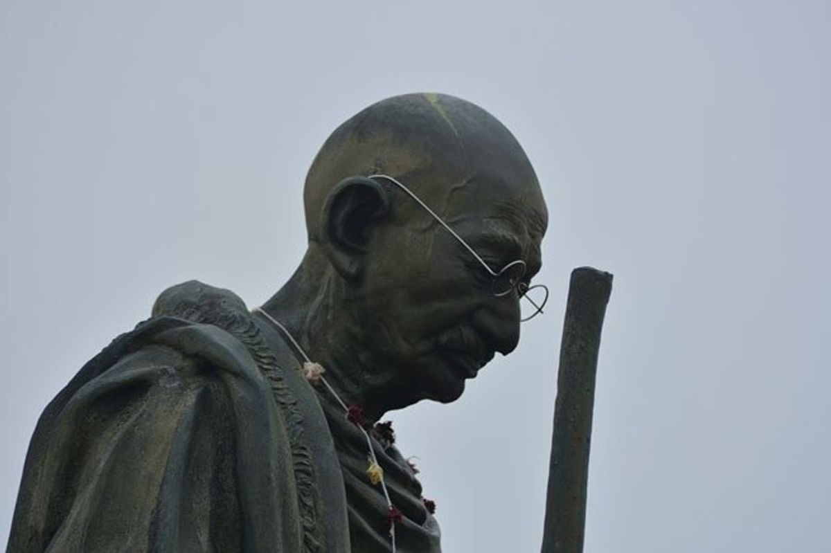 A Statue of Gandhi Has Been Removed From the University of Ghana Following Student Protests