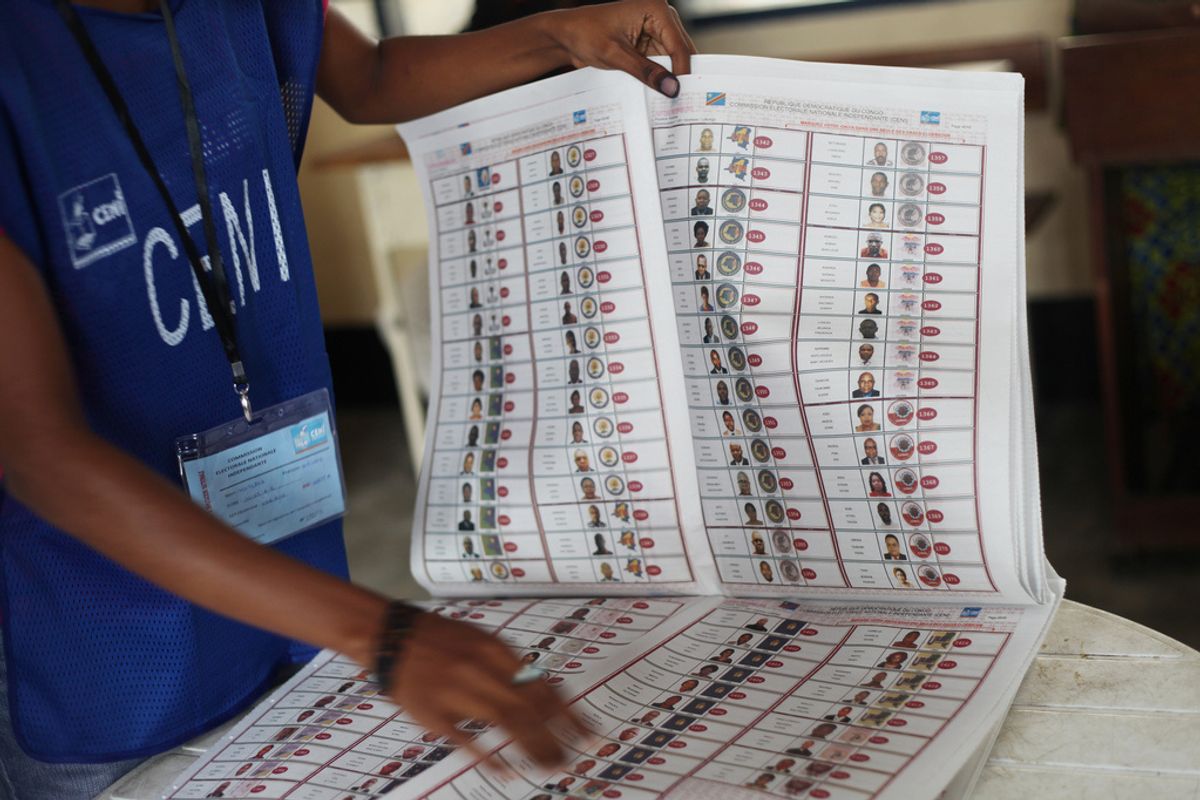 A Fire Destroyed Thousands of Voting Machines Days Before Elections in DRC