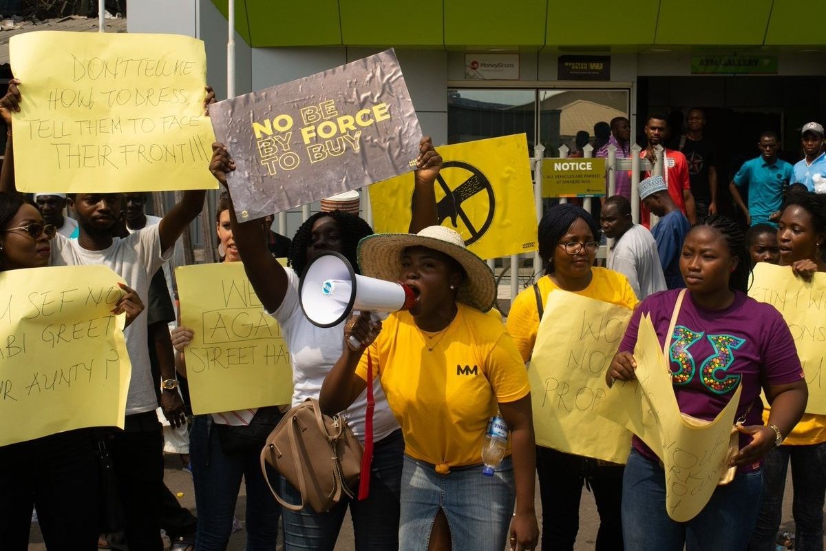 Nigerian Women Stood Up to Toxic Masculinity During the #MarketMarch In Lagos