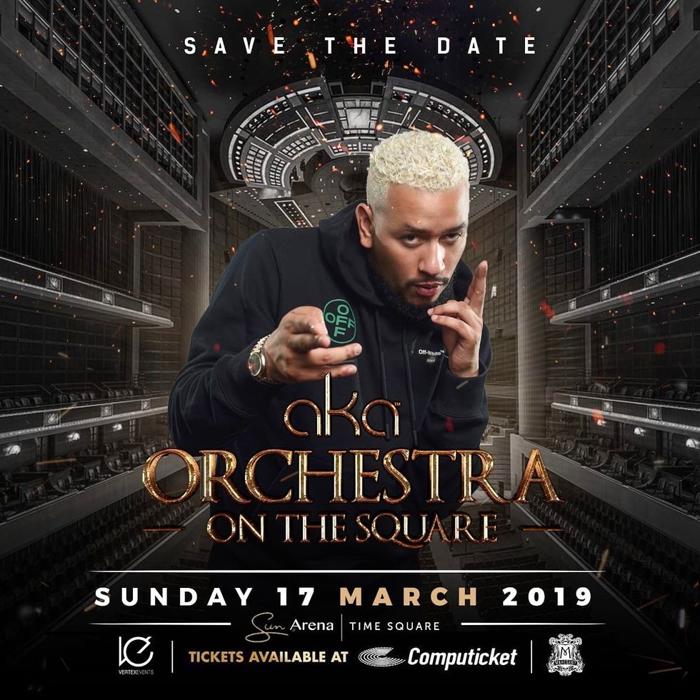 AKA Will Perform With A 30-Piece Orchestra In Upcoming Concert