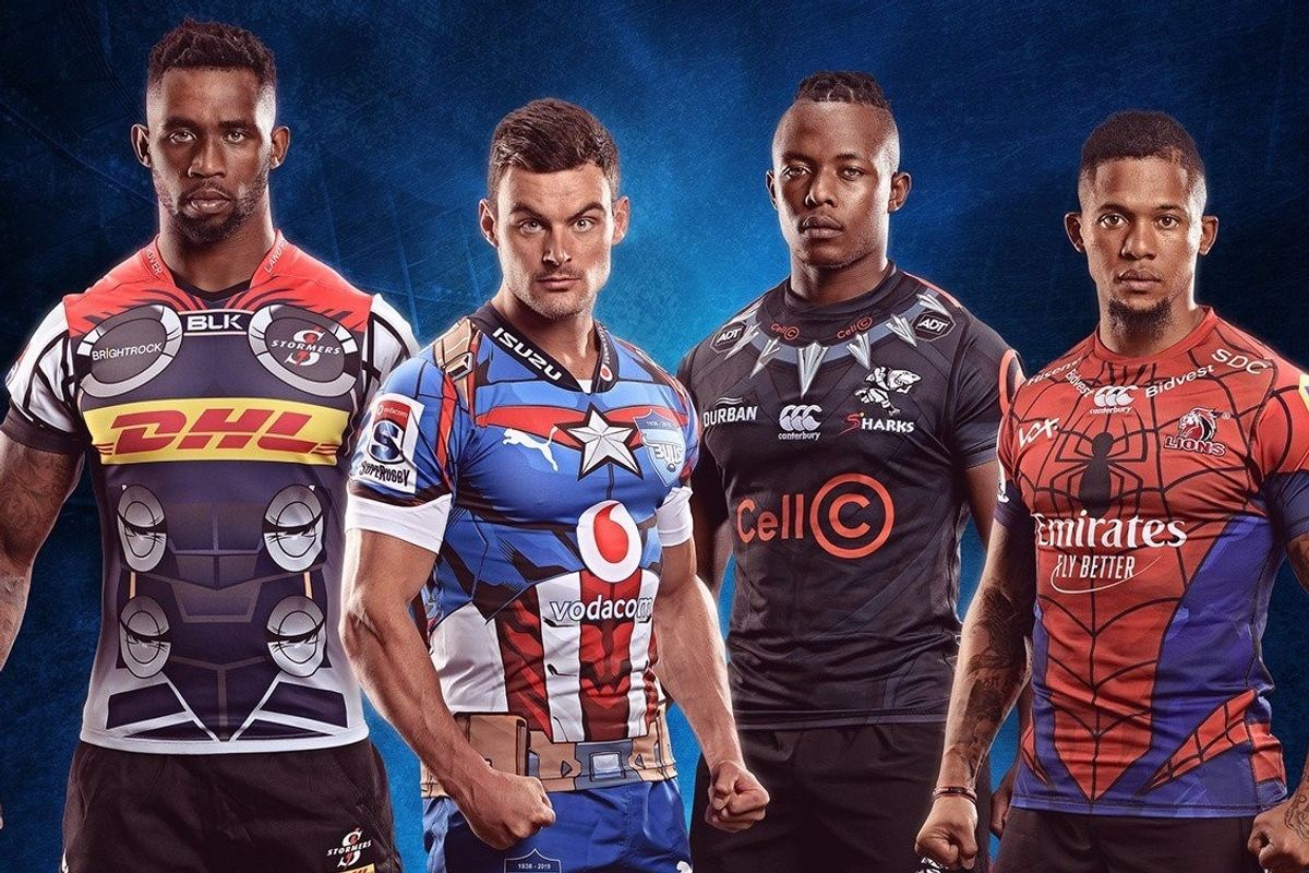 South African Rugby and Marvel are Teaming up for Superhero Sunday