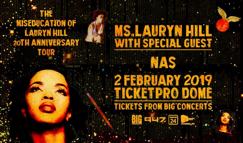 Miss Lauryn Hill Says She Will Definitely Show Up For Her Joburg Show This Saturday